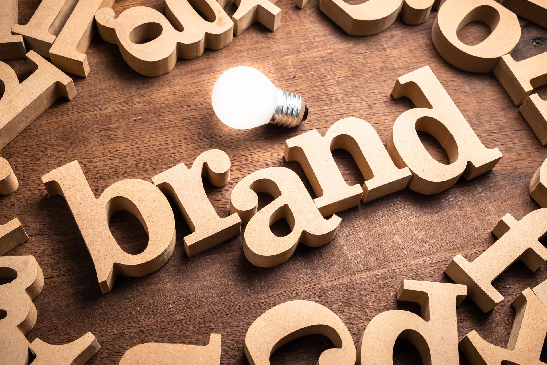 Brand Wood Word